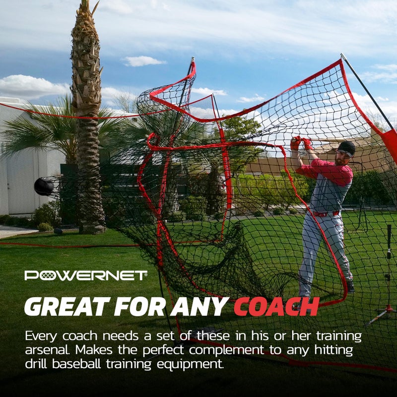 PowerNet Weighted Baseballs for Hitting Training, Baseball Training Equipment for Throwing & Batting, Build Muscle & Strength, 6 Balls 2.8" (20 Oz - Black) - Image 4